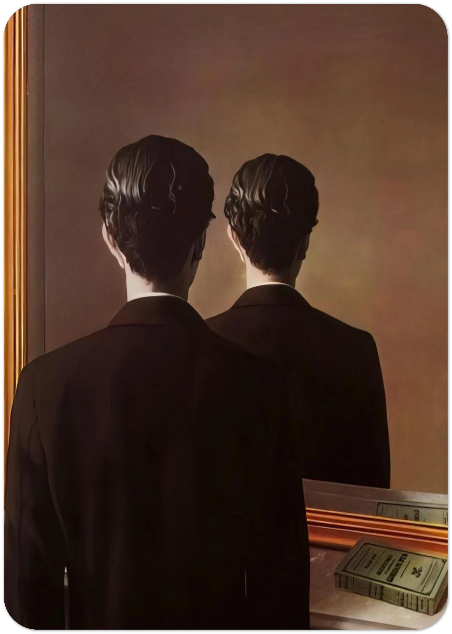 NOT TO BE REPRODUCED 1937 By Rene Magritte Pack of 10 Post Cards | Rene Magritte Post Cards | A6 (10.5 x 14.8 cm) - 4.1 x 5.8 inches