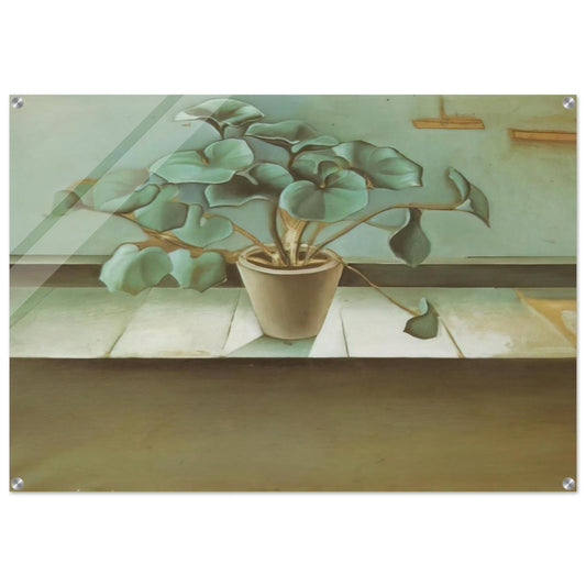 PLANT - Salvador Dali Acrylic Print - 70x100 cm / 28x40″ inches | Salvador Dali Wall Art | Salvador Dali Prints