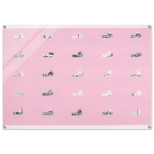 Berlin 2 - 1970 - Dieter Roth Acrylic Print - 70x100 cm / 28x40″ inches | Dieter Roth Wall Art | Dieter Roth Prints