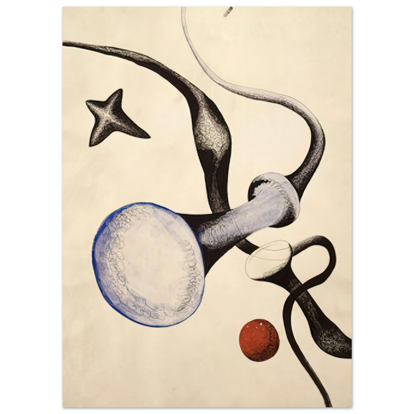 Alexander Calder - UNTITLED 1932 Fine Art Poster - 40x60 cm / 16x24 inches