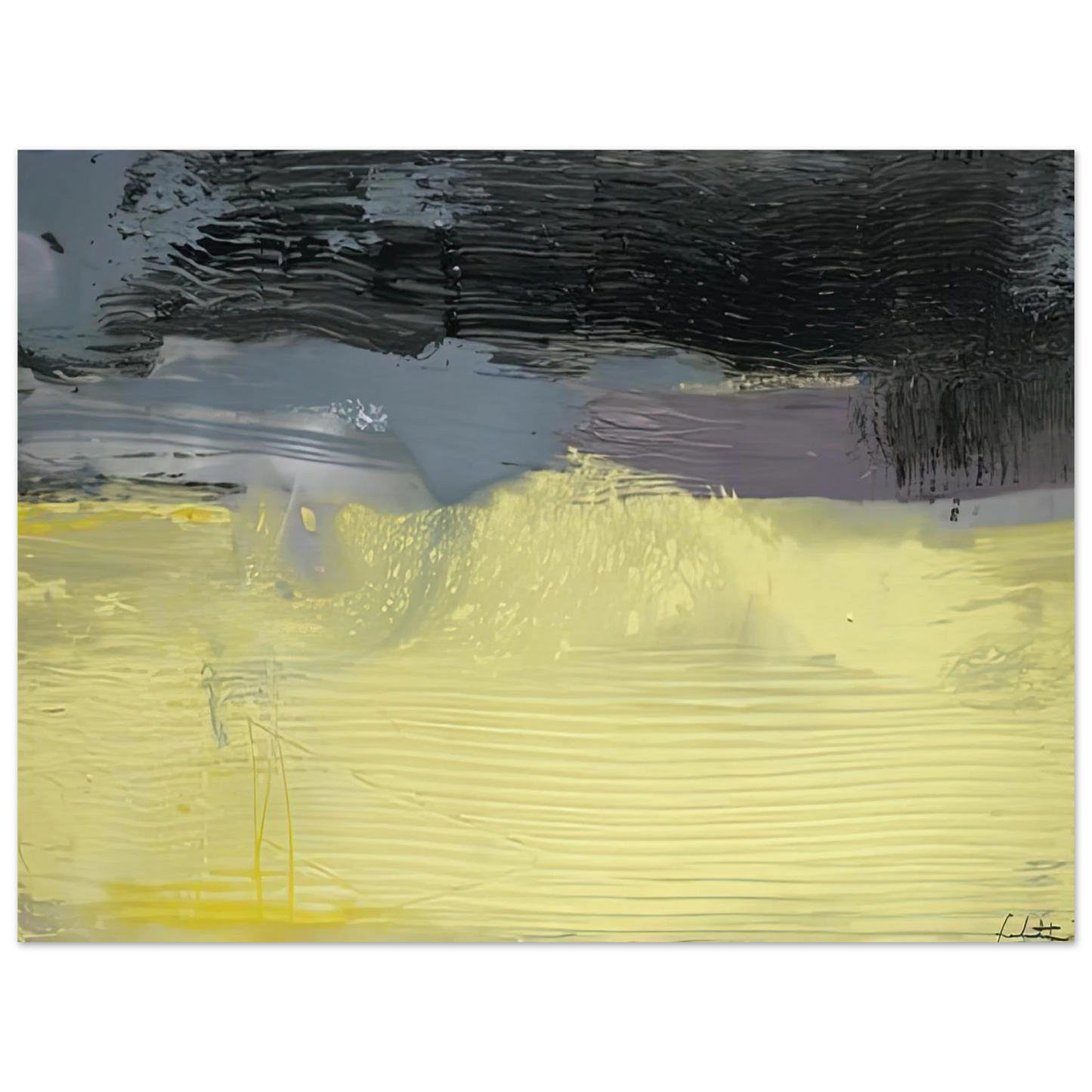 Helen Frankenthaler - Sandstorm, 1992- Wall Art - 21x29.7 cm / 8x12" - Fine Art Poster - -