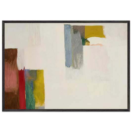 Untitled - 1974 N7 - Giorgio Cavallon Framed Art Print – Black Wooden Frame - Default Title - -Framed Art Print