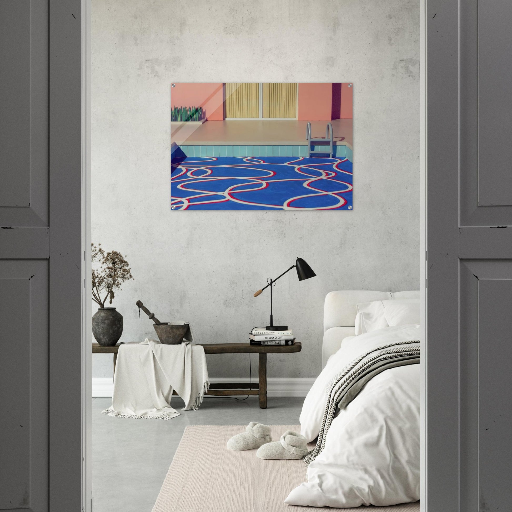 David Hockney - David Hockney Acrylic Print - 70x100 cm / 28x40″ inches | David Hockney Art | Artwork by David Hockney