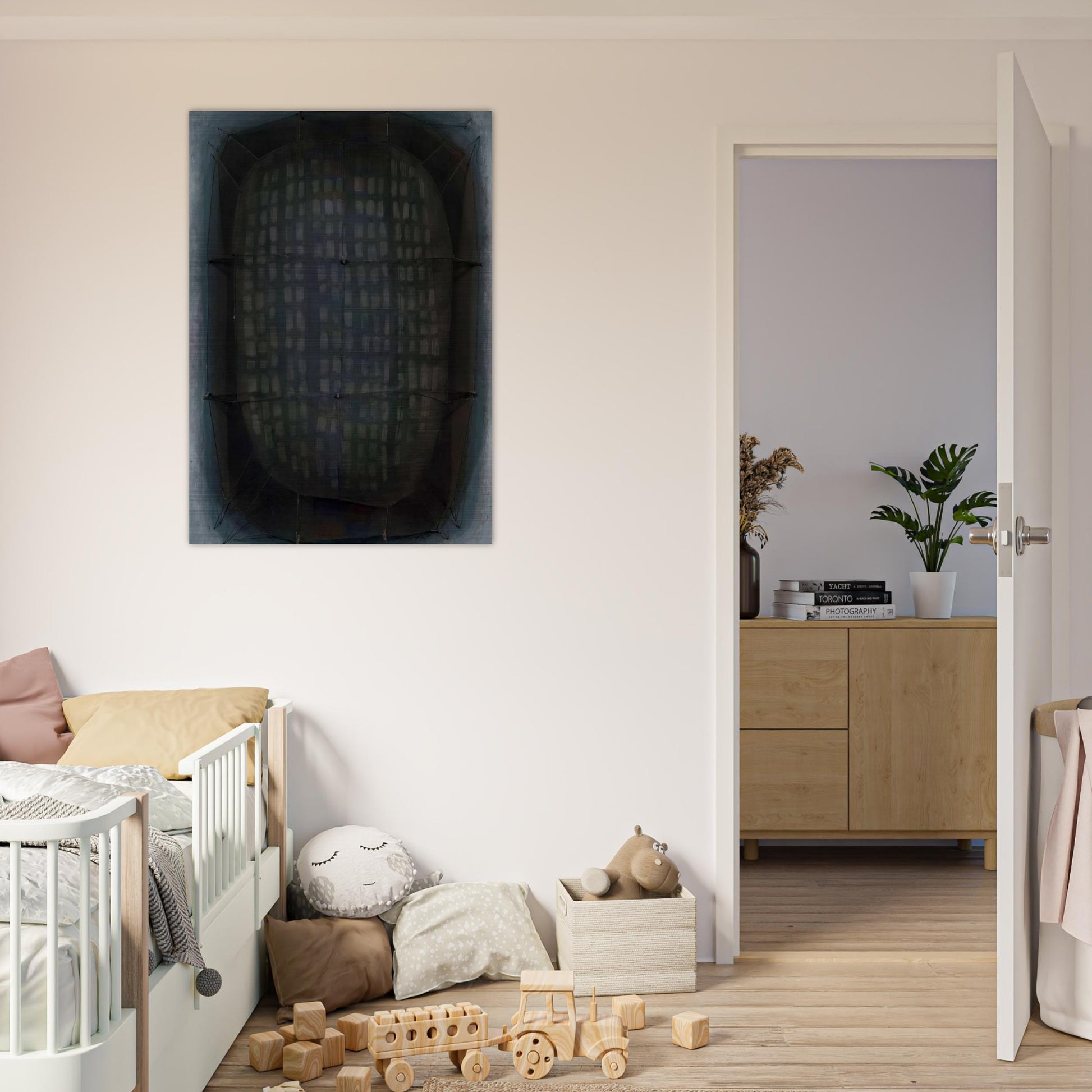 Espejuelo - 1964 - Manuel Rivera Brushed Aluminum Print - 70x100 cm / 28x40 inches | Manuel Rivera Aluminum Print | Manuel Rivera Prints