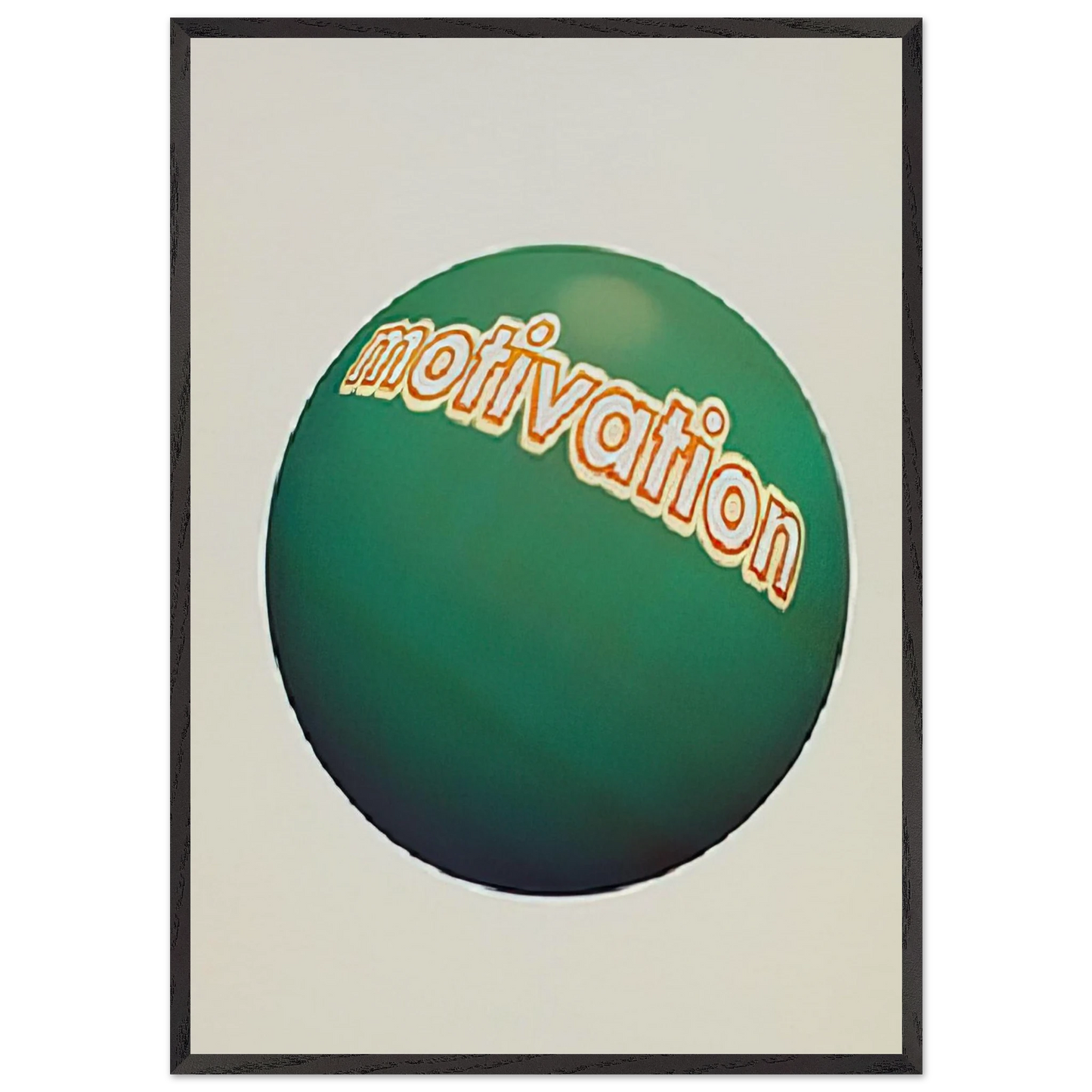 Untitled - 1998 N1 - Michel Majerus Framed Art Print – Black Wooden Frame - Default Title - -Framed Art Print