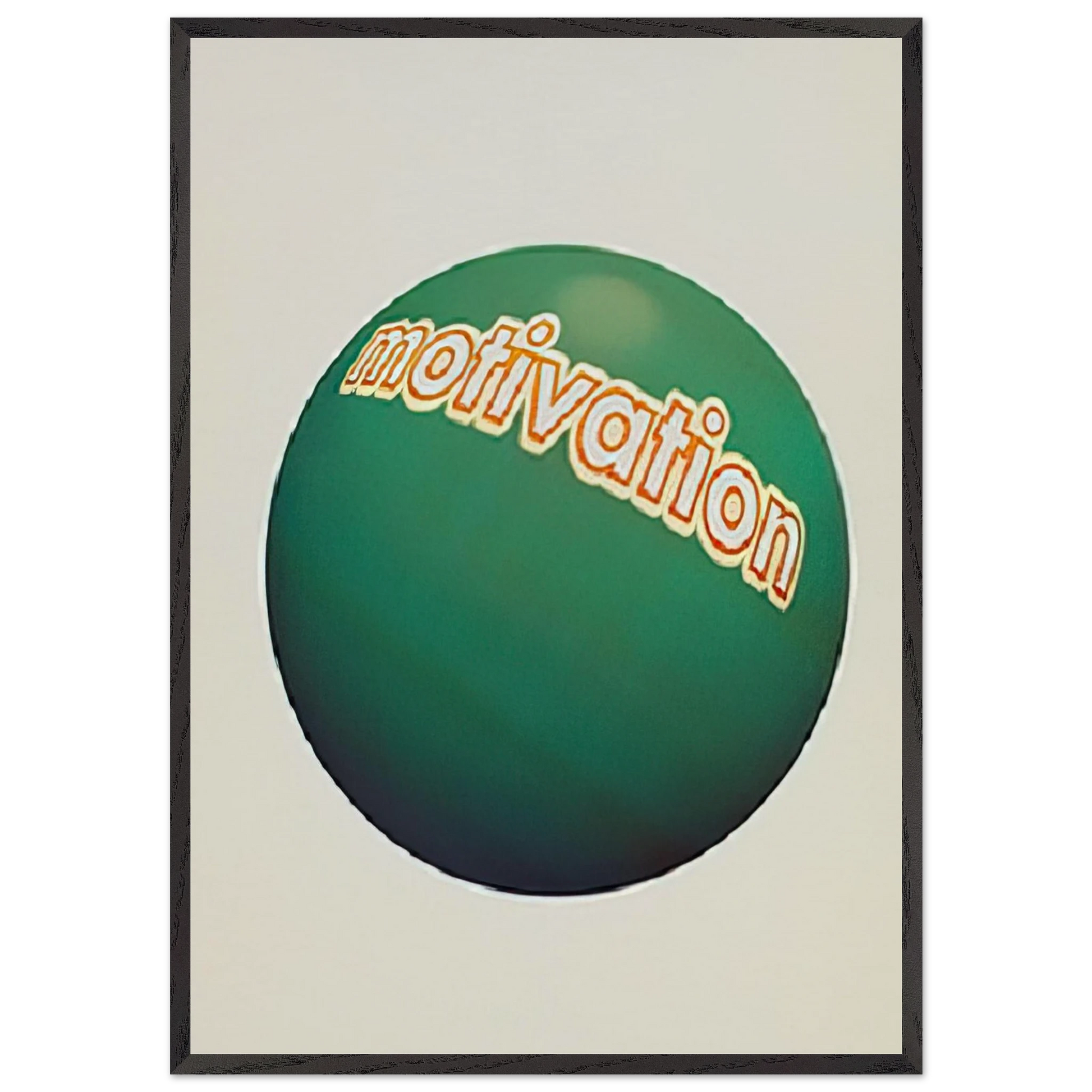 Untitled - 1998 N1 - Michel Majerus Framed Art Print – Black Wooden Frame - Default Title - -Framed Art Print