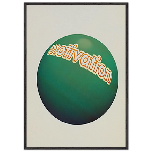 Untitled - 1998 N1 - Michel Majerus Framed Art Print – Black Wooden Frame - Default Title - -Framed Art Print