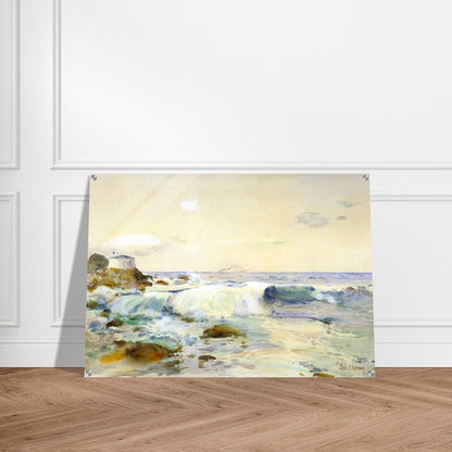 On the Brittany Coast - Childe Hassam Acrylic Print - 70x100 cm / 28x40″ inches | Childe Hassam Wall Art | Childe Hassam Prints
