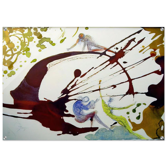 IN PRINCIPIODEUS CREAVIT 1964 - Salvador Dali Acrylic Print - 70x100 cm / 28x40″ inches