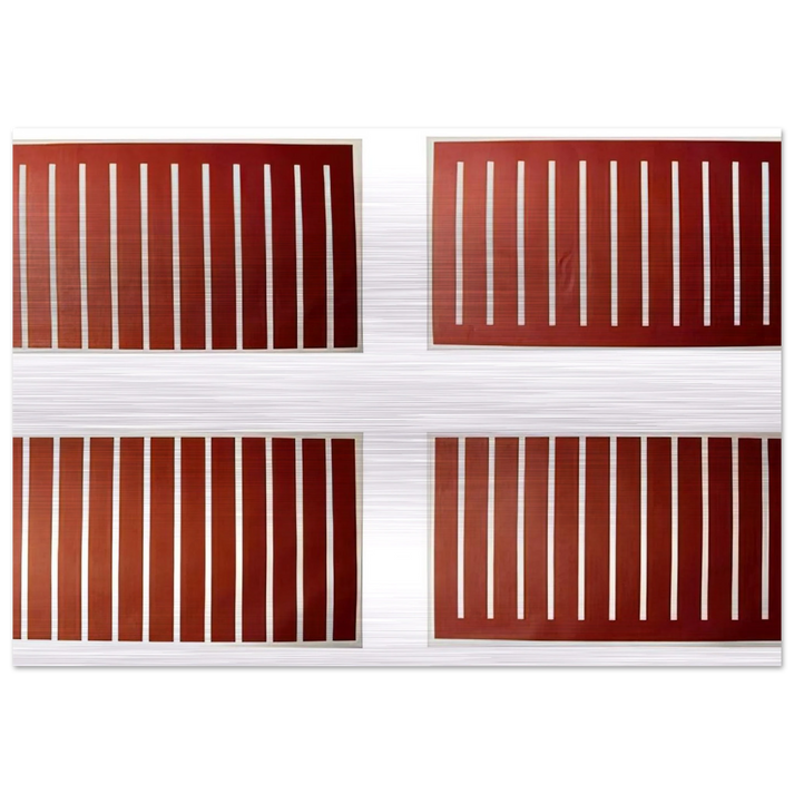 Untitled - 1992 - Donald Judd Brushed Aluminum Print - 70x100 cm / 28x40 inches | Donald Judd Aluminum Print | Donald Judd Prints