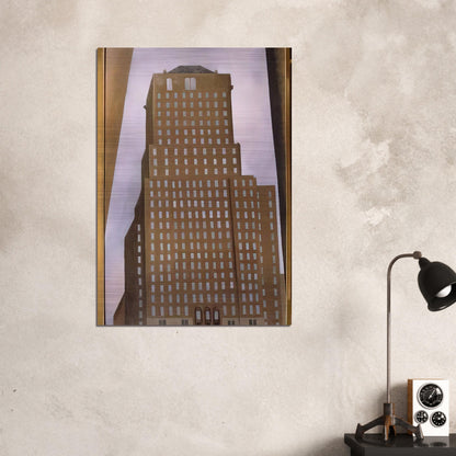 Shelton Hotel New York No. 1 - Georgia O'Keeffe Brushed Aluminum Print - 70x100 cm / 28x40 inches | Georgia O'Keeffe Aluminum Print | Georgia O'Keeffe Prints