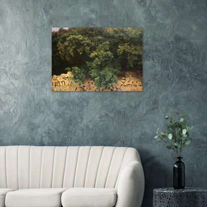 Ilex Wood, Majorca - John Singer Sargent Brushed Aluminum Print - 70x100 cm / 28x40 inches | John Singer Sargent Aluminum Print | John Singer Sargent Prints