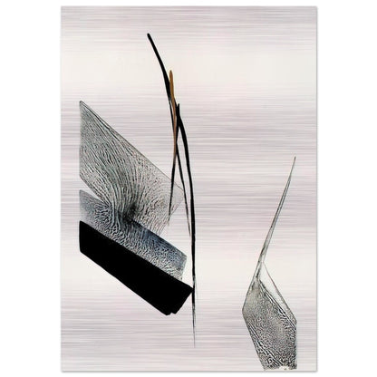 Rivage - Abstract Expressionism - Toko Shinoda Brushed Aluminum Print - 70x100 cm / 28x40 inches | Toko Shinoda Aluminum Print | Toko Shinoda Prints