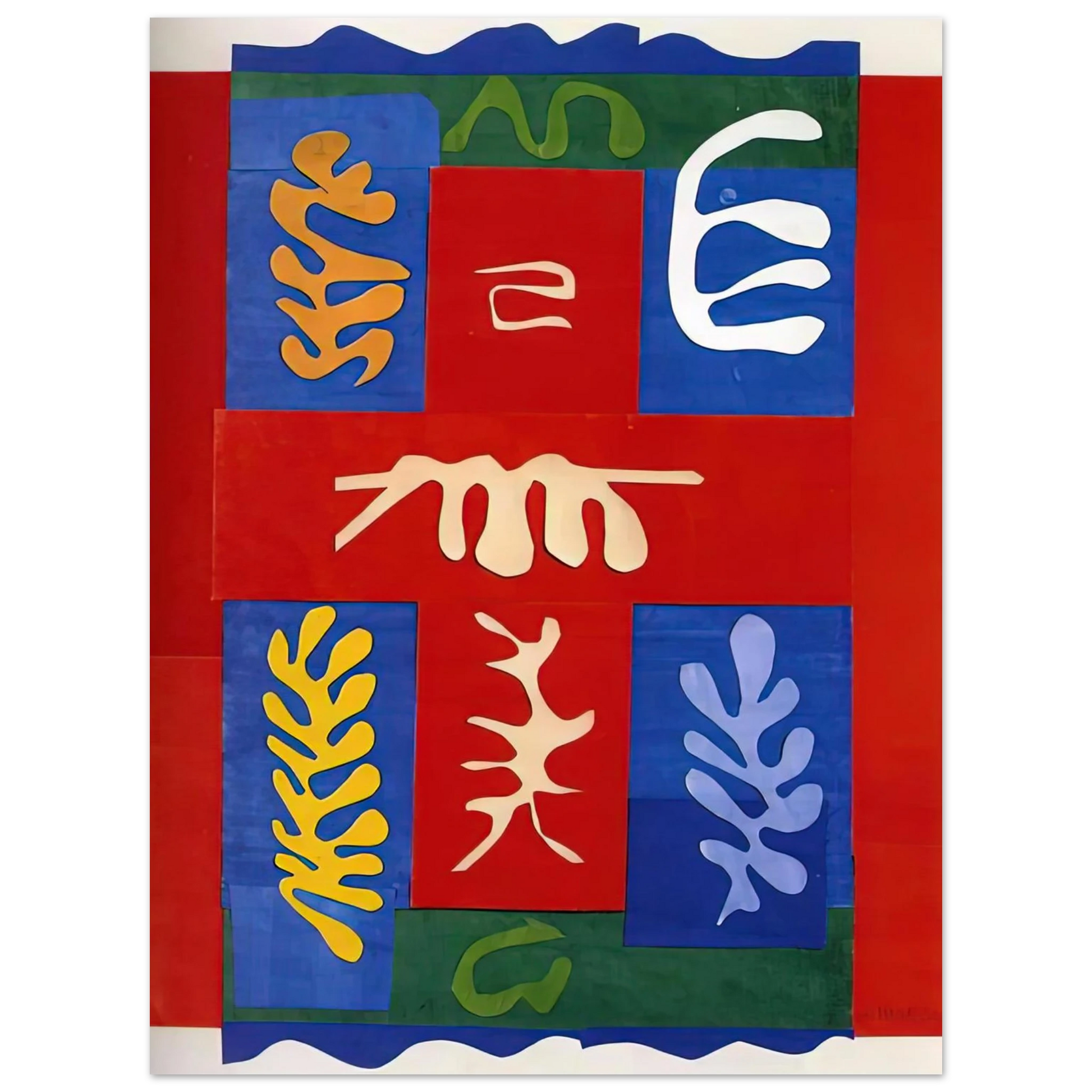 Henri Matisse - CUT OUTS 4 Fine Art Poster - Default Title