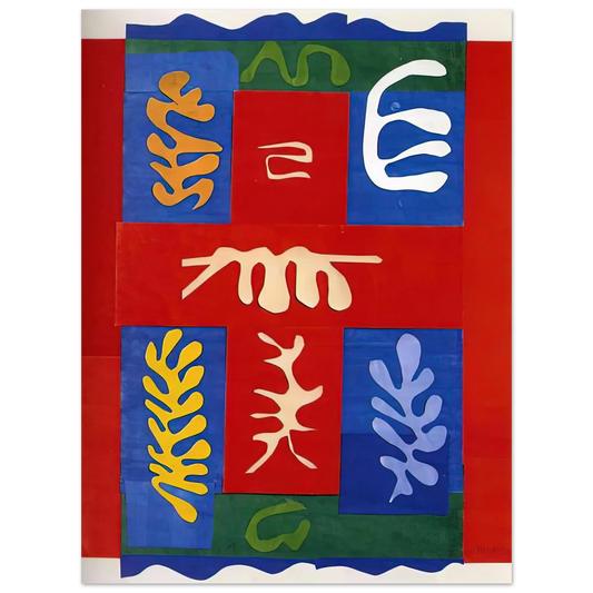Henri Matisse - CUT OUTS 4 Fine Art Poster - Default Title