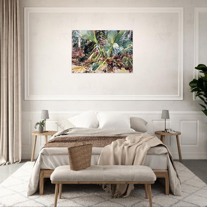 Palmettos, Florida - John Singer Sargent Acrylic Print - 70x100 cm / 28x40″ inches | John Singer Sargent Wall Art | John Singer Sargent Prints