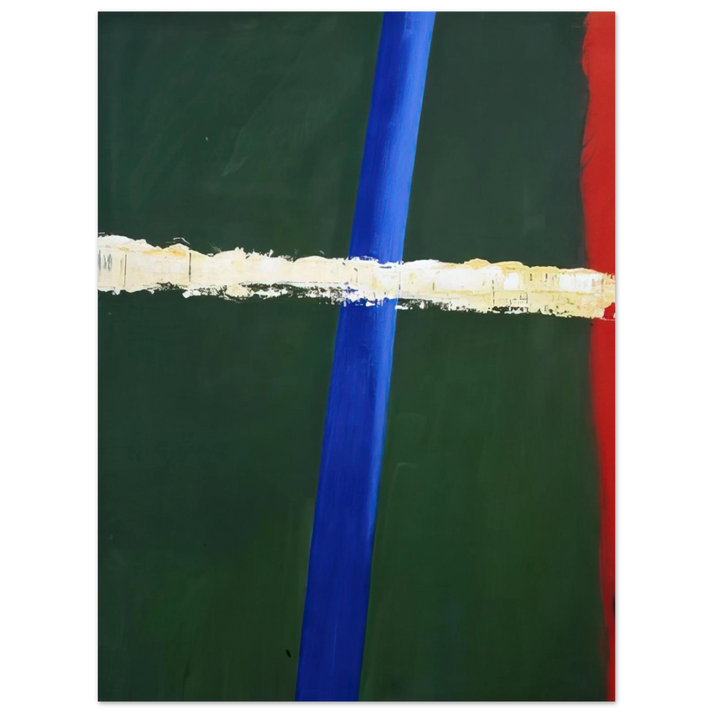 Raoul De Keyser - Steek 1 - 2005  75x100 cm / 30x40inches Fine Art Poster