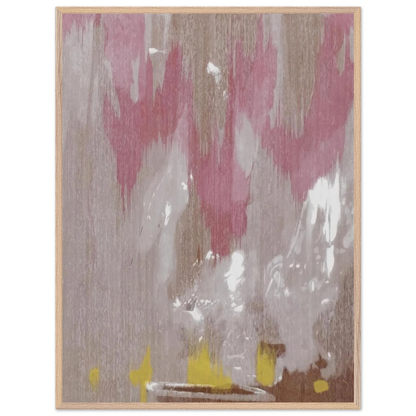 Helen Frankenthaler - Tales of Genji IV - 1998 Wall art - 60x80 cm / 24x32 inches - Premium Wooden Framed Poster With Fine Art Paper - White frame