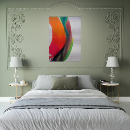 Phenomena Montezuma's Band - 1972 - Paul Jenkins Brushed Aluminum Print - 70x100 cm / 28x40 inches | Paul Jenkins Aluminum Print | Paul Jenkins Prints