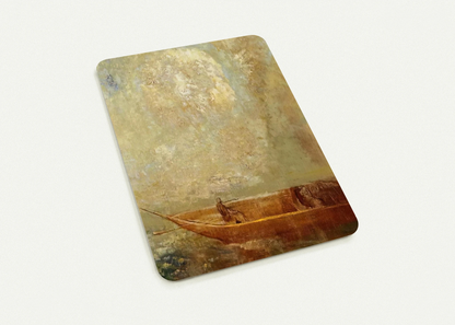 A BOAT By Odilon Redon Pack of 10 Post Cards | Odilon Redon Post Cards | A6 (10.5 x 14.8 cm) - 4.1 x 5.8 inches