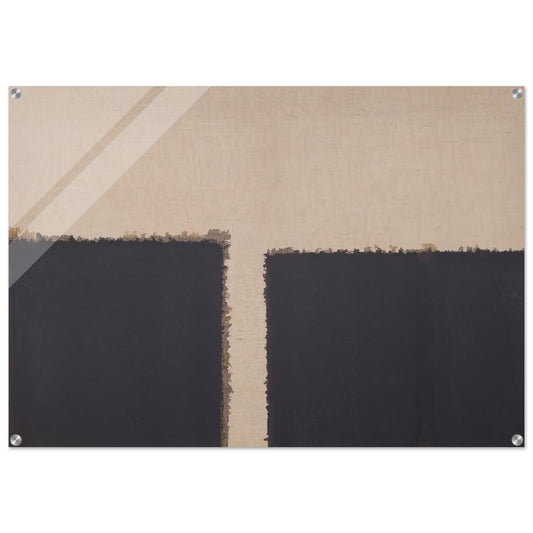 Burnt Umber  Ultramarine - 2004 - Yun Hyong-keun Acrylic Print - 70x100 cm / 28x40″ inches