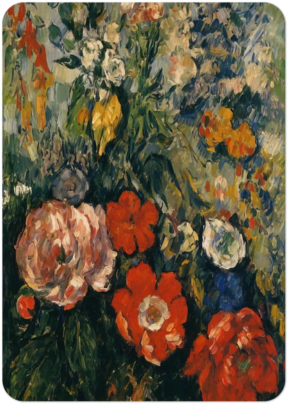 Bouquet of Flowers By Paul Cézanne Pack of 10 Post Cards | Paul Cézanne Post Cards | A6 (10.5 x 14.8 cm) - 4.1 x 5.8 inches