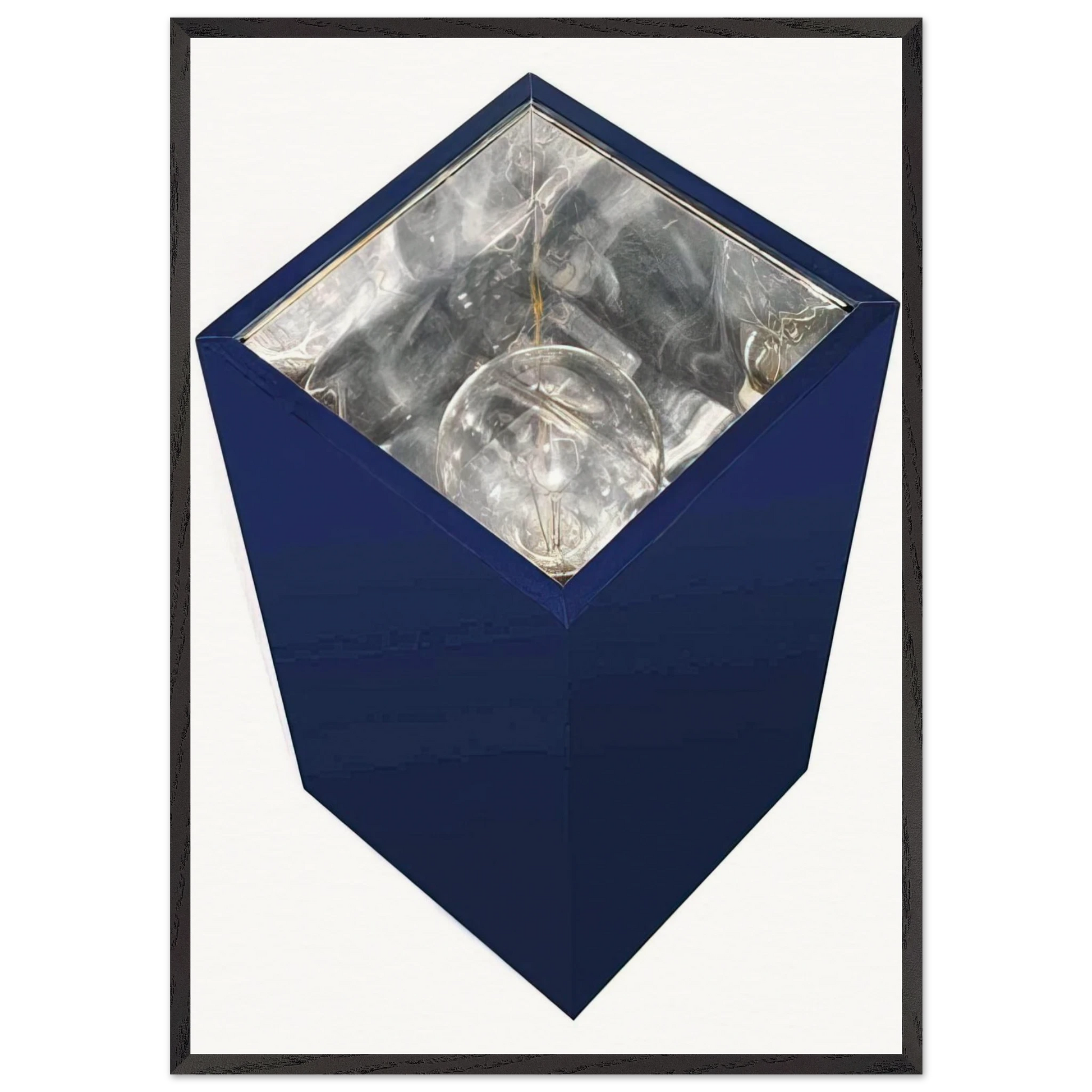 LAMPADA ANNUALE 1967 - Alighiero Boetti Framed Art Print – Black Wooden Frame - Default Title - -Framed Art Print