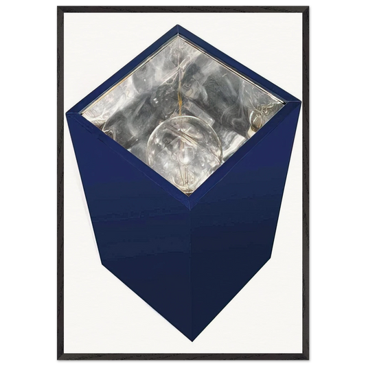 LAMPADA ANNUALE 1967 - Alighiero Boetti Framed Art Print – Black Wooden Frame - Default Title - -Framed Art Print