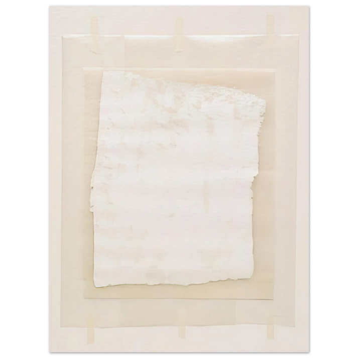 Robert Ryman - Surface Veil  75x100 cm / 30x40inches Fine Art Poster