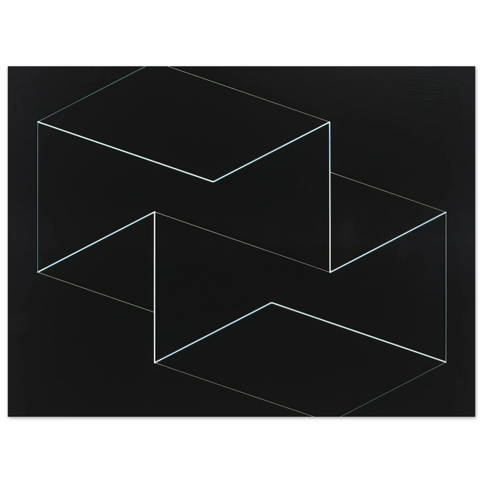 Josef Albers - F M E 5 1962 Fine Art Poster - Default Title