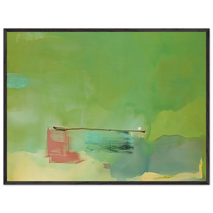 Helen Frankenthaler - Springscape - 1975 Wall art - 27x35 cm / 11x14 inches - Fine Art Poster-canvas - -