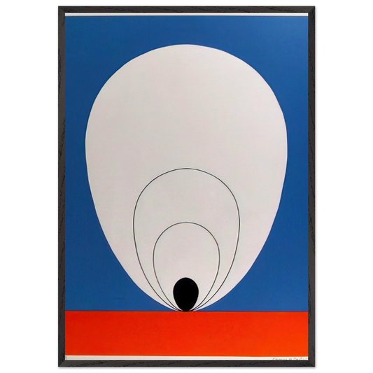 Tulip - 1978 - Clarence Holbrook Carter Framed Art Print – Black Wooden Frame - Default Title - -Framed Art Print