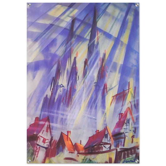 Untitled - 1964 - Konrad Zuse Acrylic Print - 70x100 cm / 28x40″ inches | Konrad Zuse Wall Art | Konrad Zuse Prints