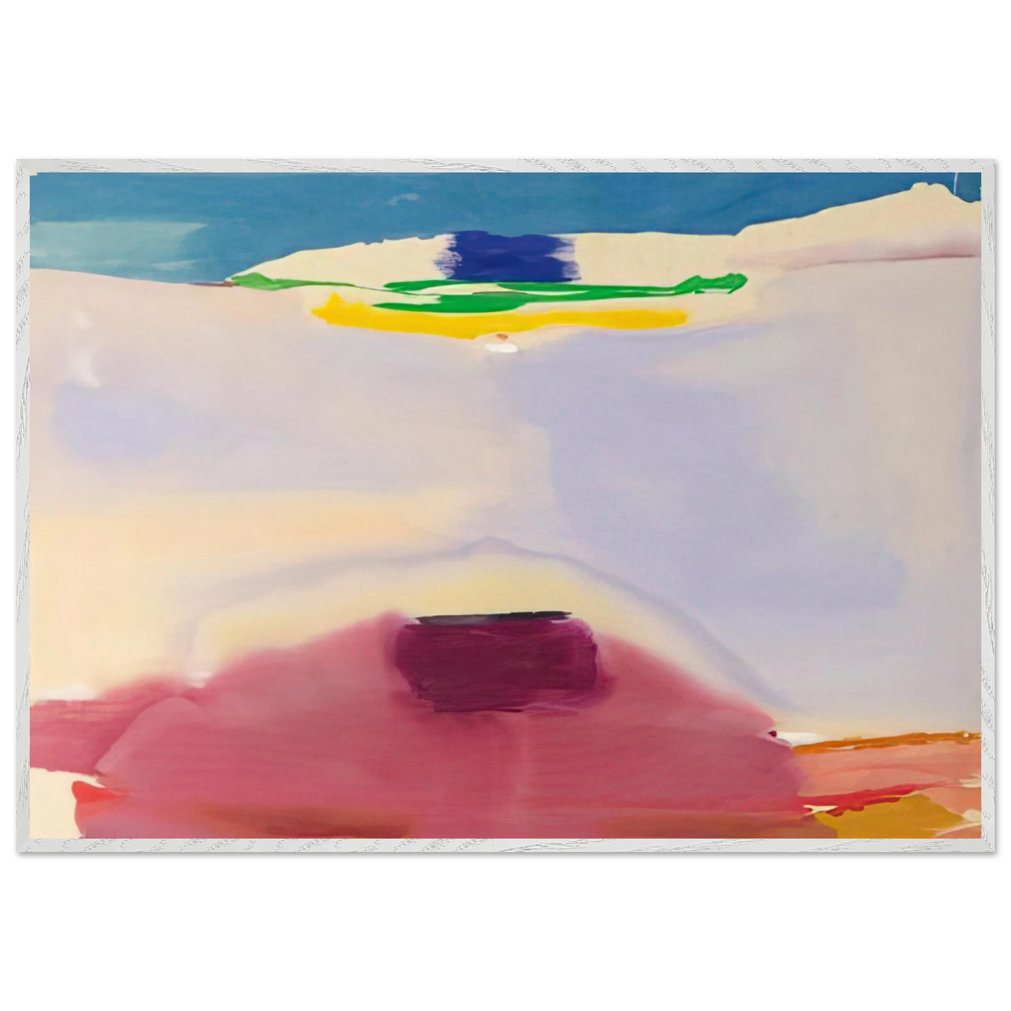 Helen Frankenthaler - Leveling - 1973 Wall art - 28x43  cm / XL (11x17 inches) - Fine Art Poster - -