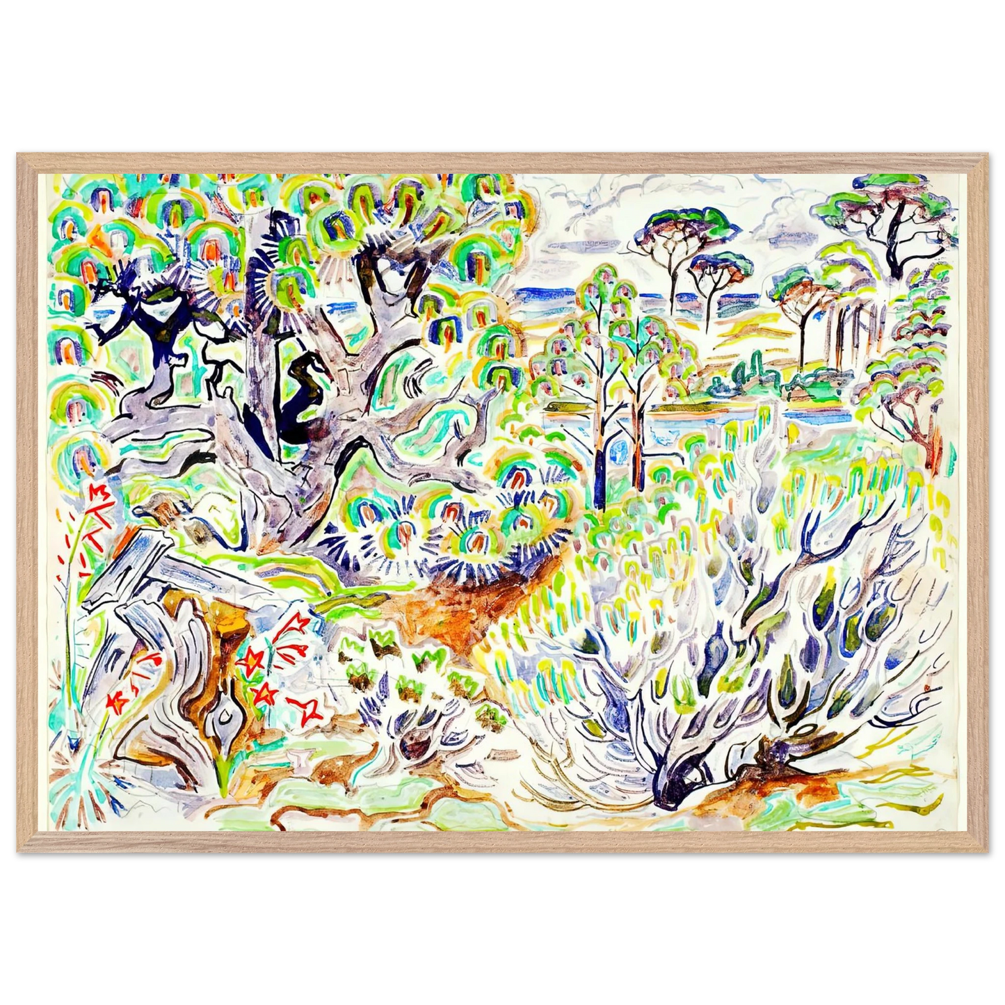 Walter Inglis Anderson - Walter Anderson Wall art - A3 (29.7 x 42  cm) - Fine Art Poster - -