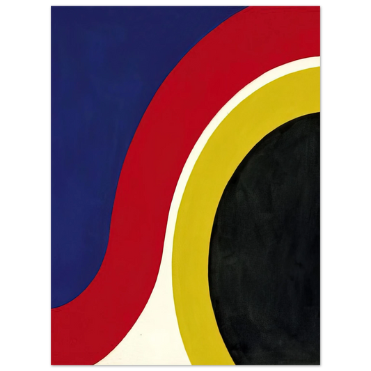 Thomas Downing - Red Span - 1964 Fine Art Poster - Default Title