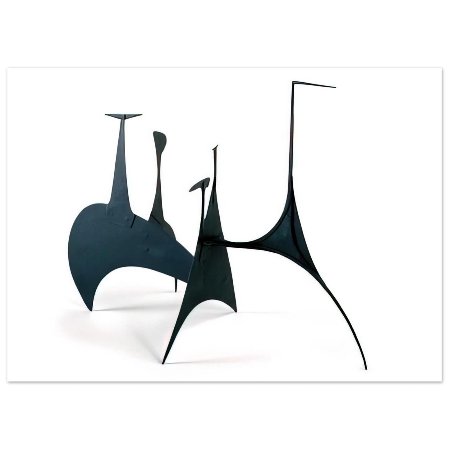 Alexander Calder - SPINY MAQUETTE 1939 Fine Art Poster - 40x60 cm / 16x24 inches