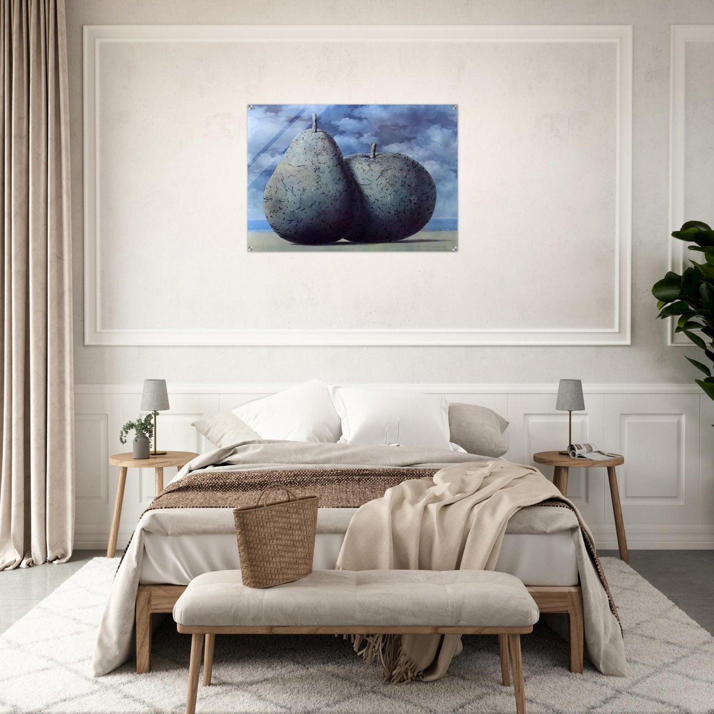 MEMORY OF A VOYAGE 1952 - Rene Magritte Acrylic Print - 70x100 cm / 28x40″ inches | Rene Magritte Wall Art | Rene Magritte Prints