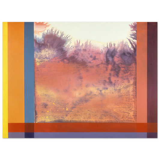 Ronnie Landfield - Jacob In The Wilderness - 1986 Fine Art Poster - Default Title