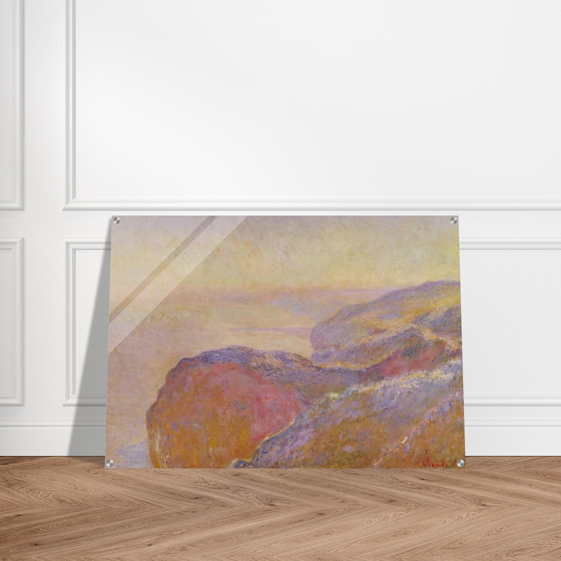 At Val-Saint-Nicolas near Dieppe in the Morning - claude monet Acrylic Print - 70x100 cm / 28x40″ inches | claude monet Wall Art | claude monet Prints