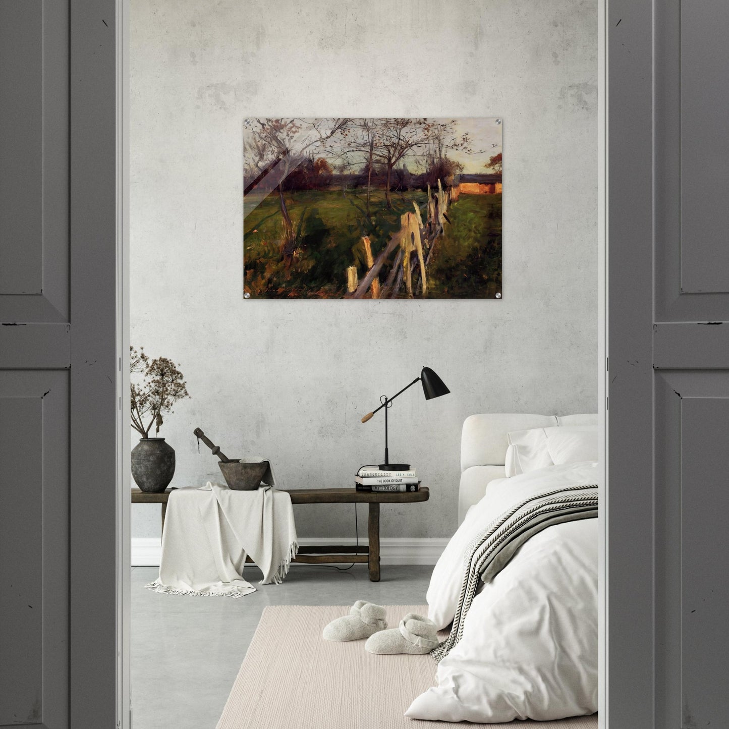 Home Fields - John Singer Sargent Acrylic Print - 70x100 cm / 28x40″ inches