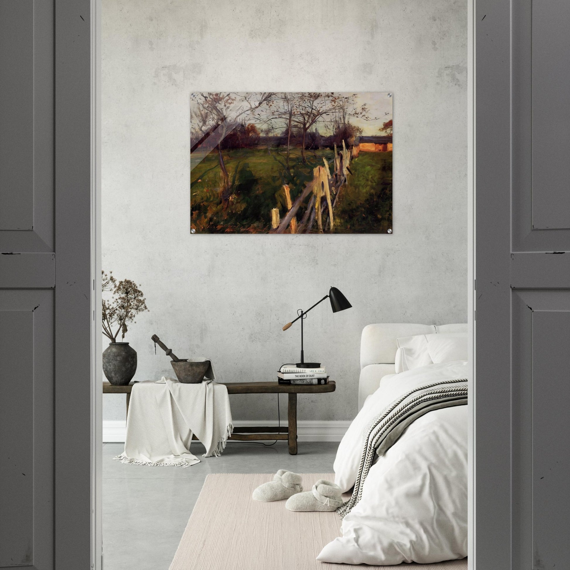 Home Fields - John Singer Sargent Acrylic Print - 70x100 cm / 28x40″ inches