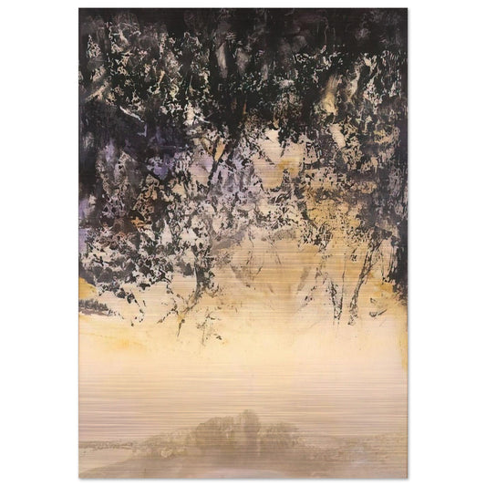 11 11 1996 1996 - Zao Wou-Ki Brushed Aluminum Print - 70x100 cm / 28x40 inches | Zao Wou-Ki Aluminum Print | Zao Wou-Ki Prints