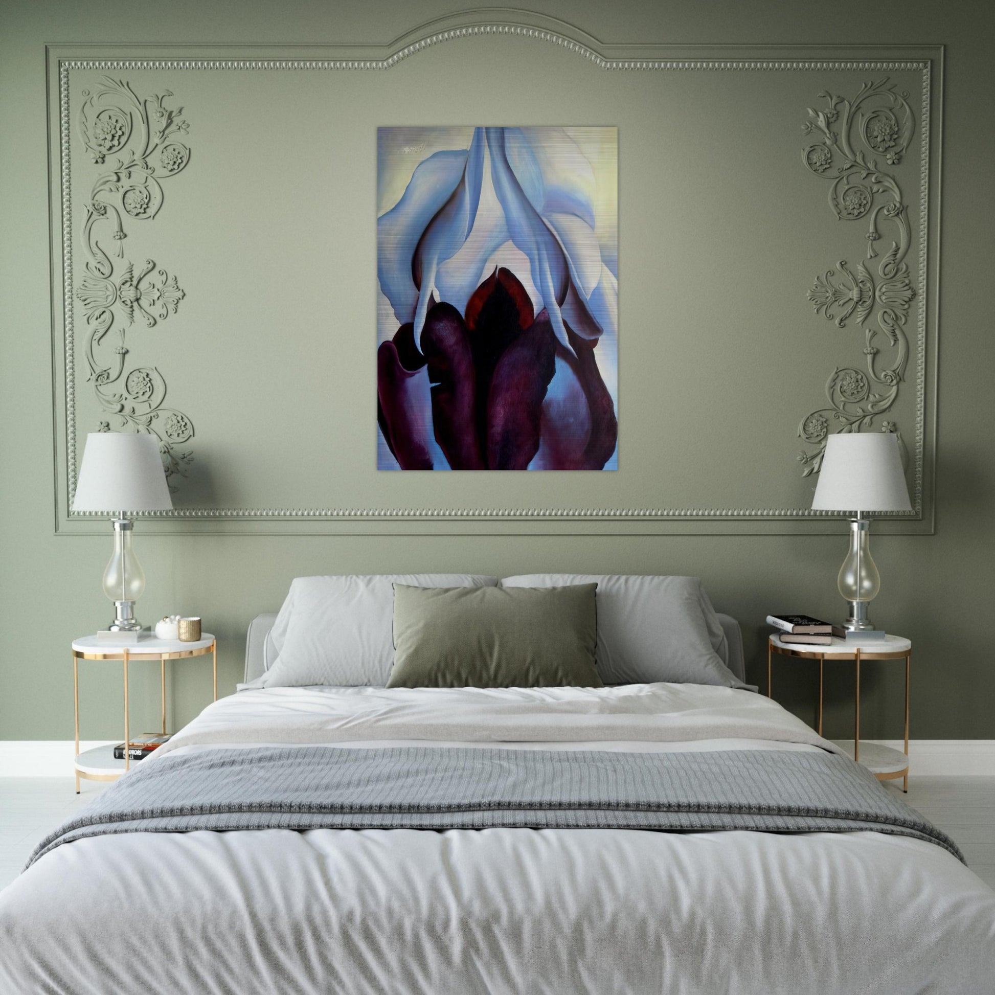 Flower of Life - Georgia O'Keeffe Brushed Aluminum Print - 70x100 cm / 28x40 inches | Georgia O'Keeffe Aluminum Print | Georgia O'Keeffe Prints