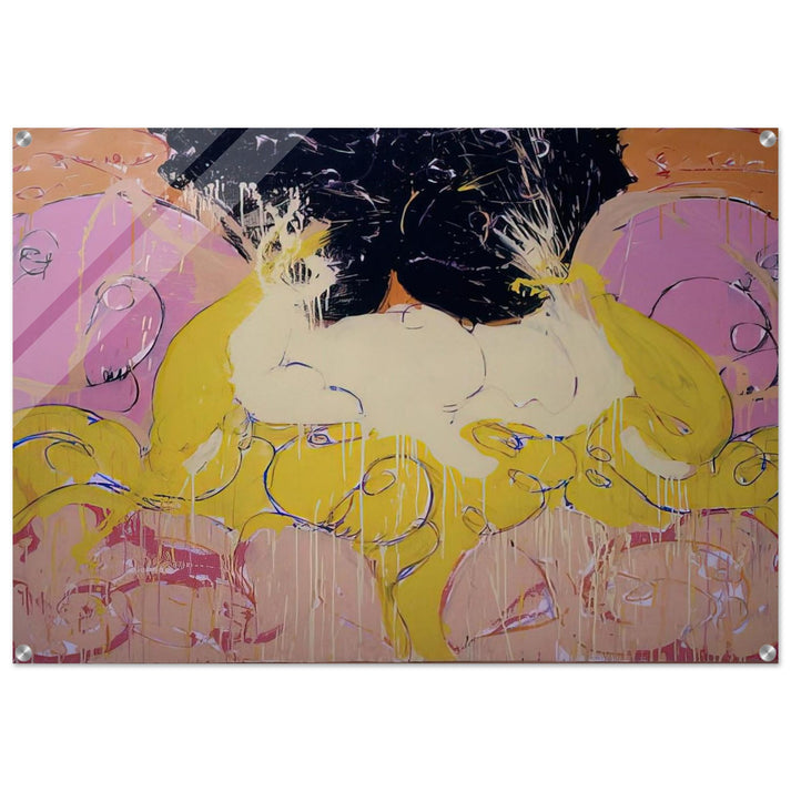 Untitled Drawing #3 - 1984 - Norman Bluhm Acrylic Print - 70x100 cm / 28x40″ inches | Norman Bluhm Wall Art | Norman Bluhm Prints