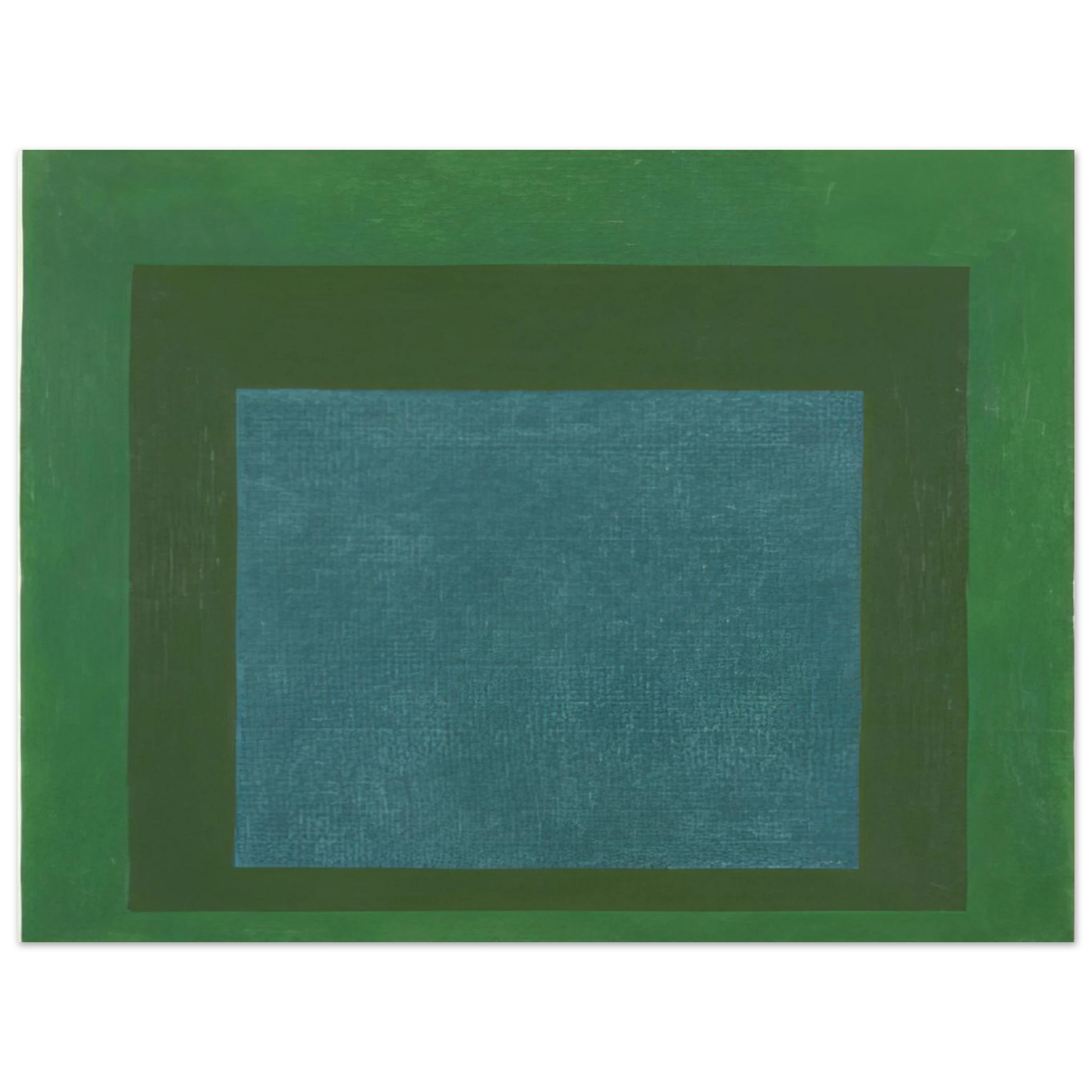 Josef Albers - HOMAGE TO THE SQUARE 1963 Fine Art Poster - Default Title