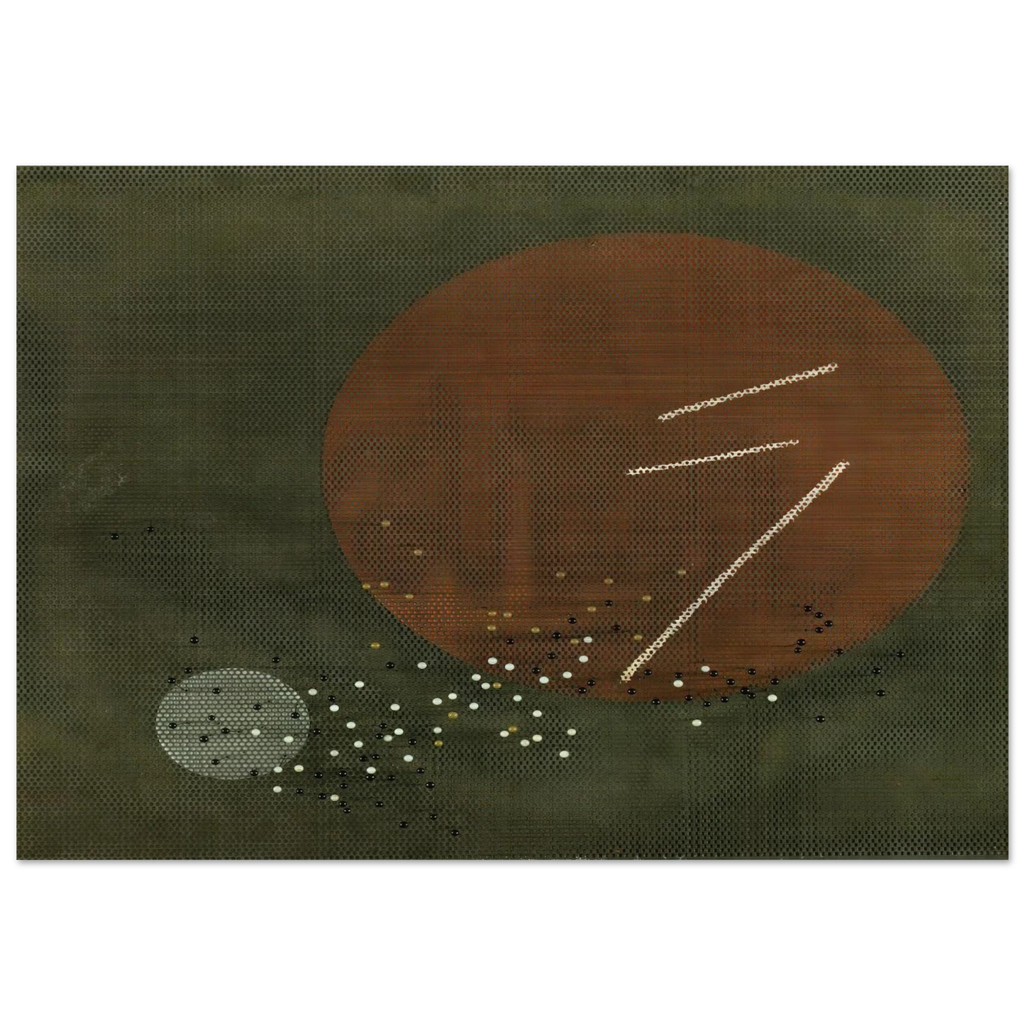 Space Modulator L3 - Laszlo Moholy-Nagy Brushed Aluminum Print - 70x100 cm / 28x40 inches | Laszlo Moholy-Nagy Aluminum Print | Laszlo Moholy-Nagy Prints