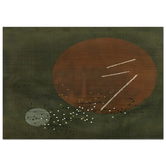 Space Modulator L3 - Laszlo Moholy-Nagy Brushed Aluminum Print - 70x100 cm / 28x40 inches | Laszlo Moholy-Nagy Aluminum Print | Laszlo Moholy-Nagy Prints