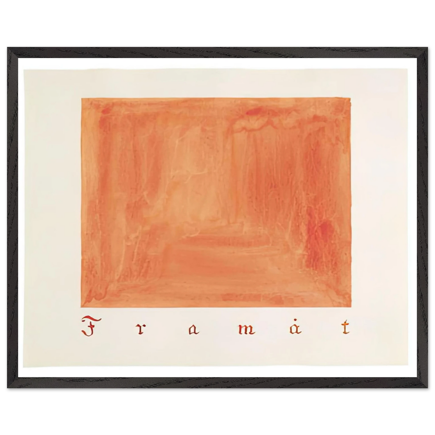 Hilma af Klint - FORWARDS PARCIFAL SERIES GROUP 2 SECTION 4 THE CONVOLUTE OF THE PHYSICAL PLANE 1916 Wall art - 21x29.7 cm / 8x12" - Premium Wooden Framed Poster With Fine Art Paper - Wood frame