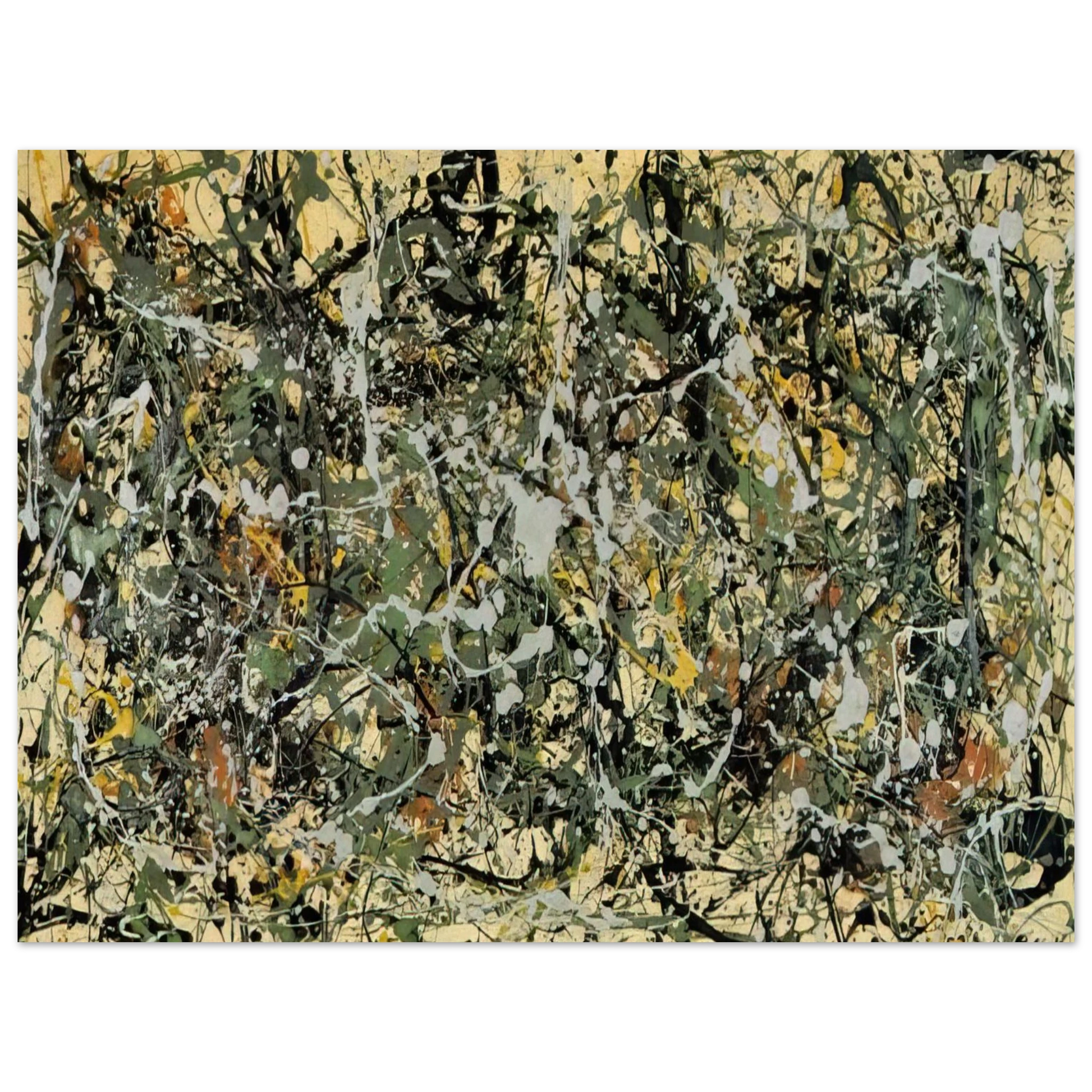 Jackson Pollock - NUMBER 8 1949 Fine Art Poster - Default Title